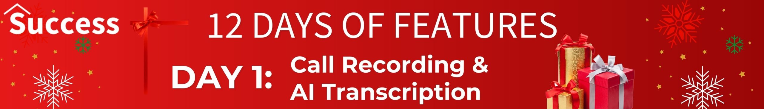 12 Days Of Features - Day 1